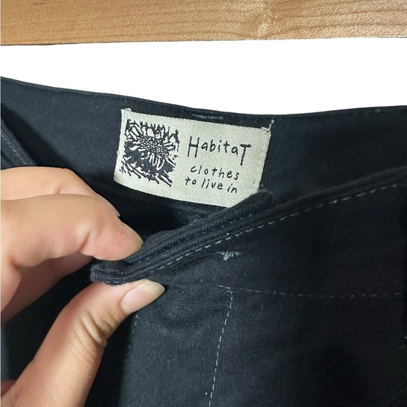 Habitat | Black Jeans Size 12 | High Rise | Boot Cut | Dark Wash | Stretch - Picture 2 of 6